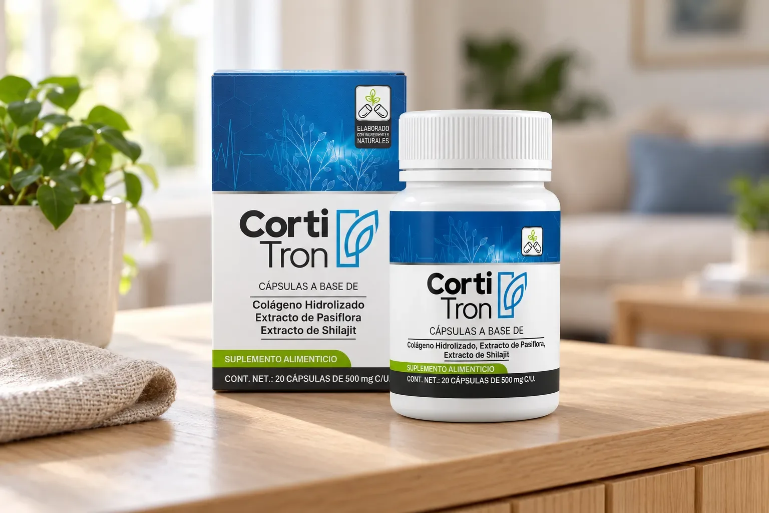 Cortitron — le produit au quotidien