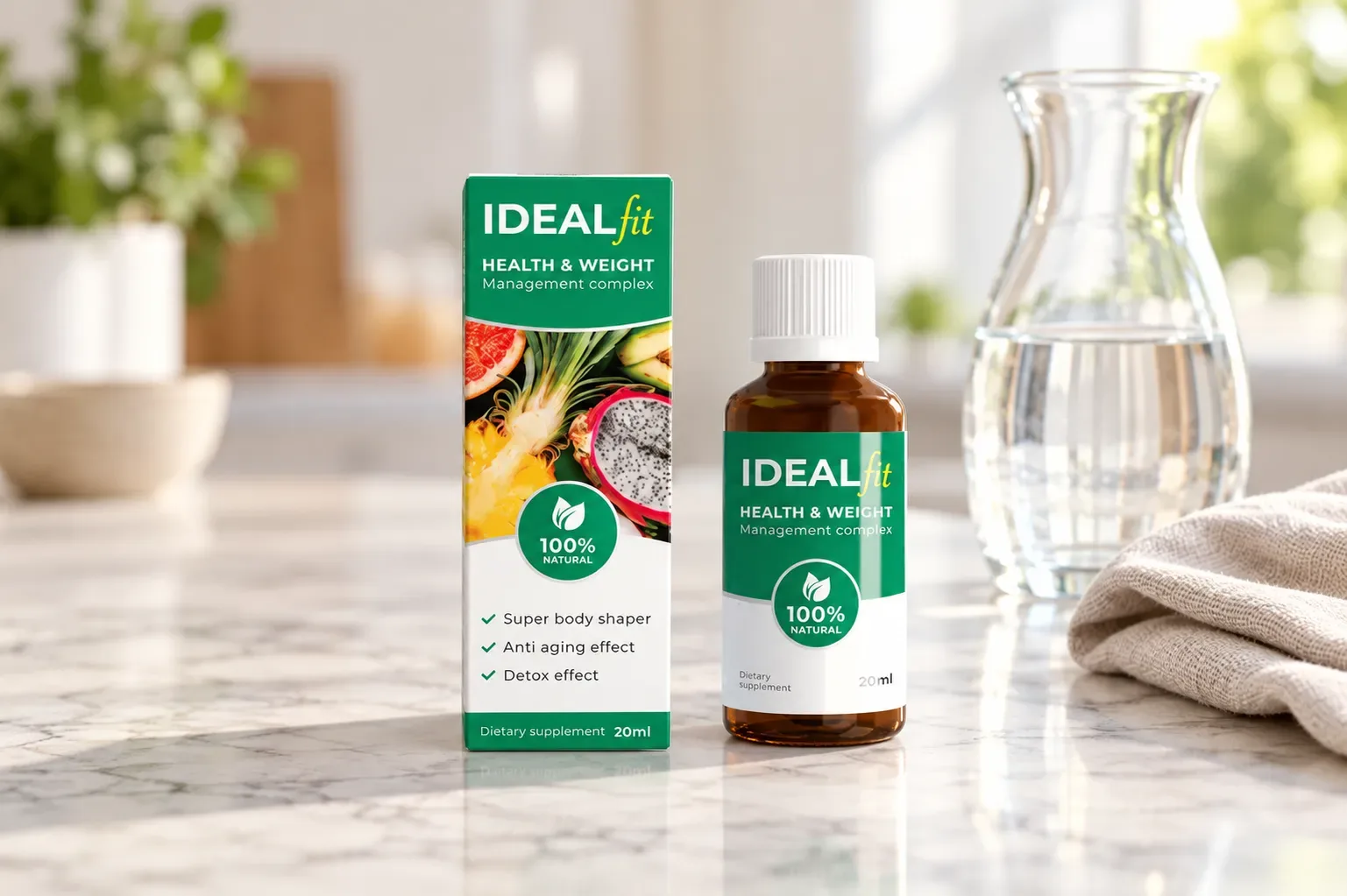 IdealFit — le produit au quotidien