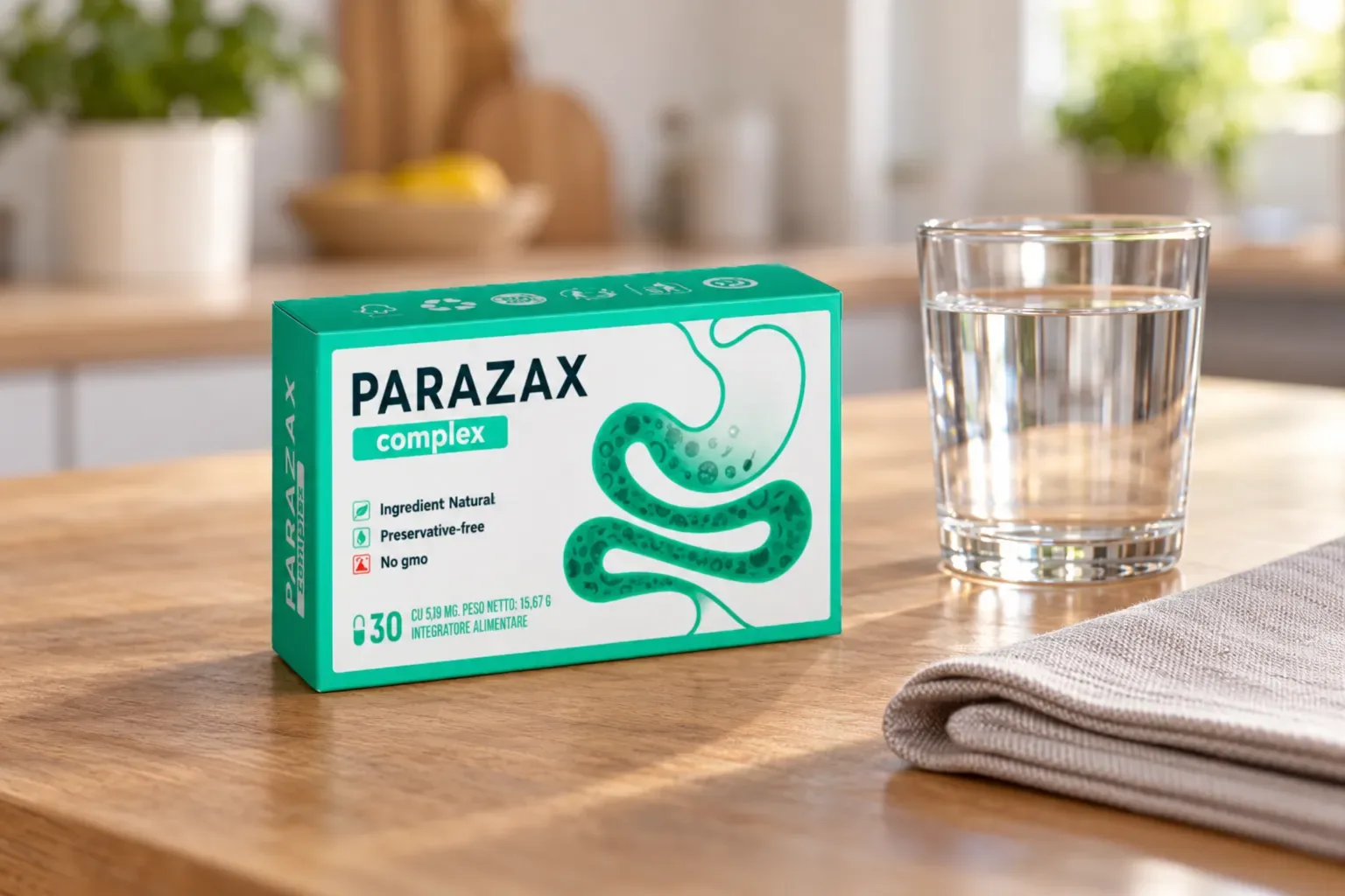 Parazax Complex — le produit au quotidien