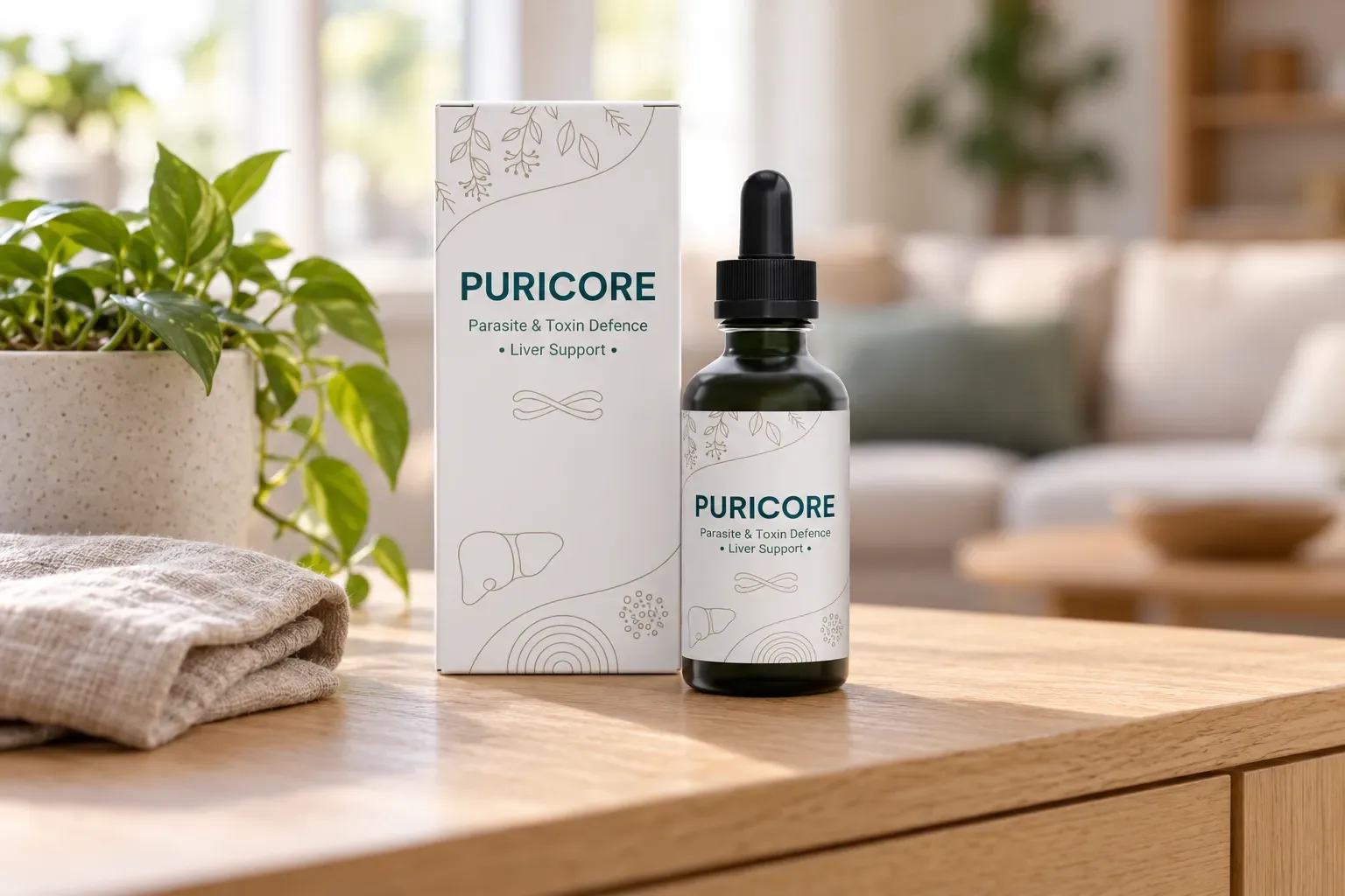Puricore parasites — le produit au quotidien