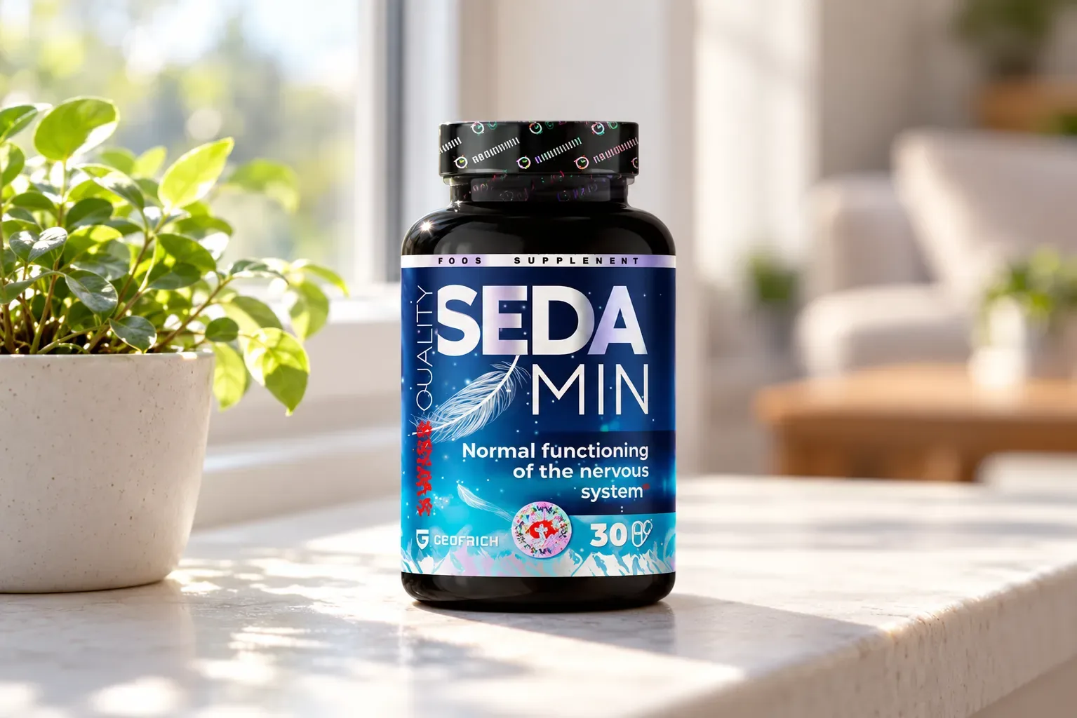 Sedamin — le produit au quotidien